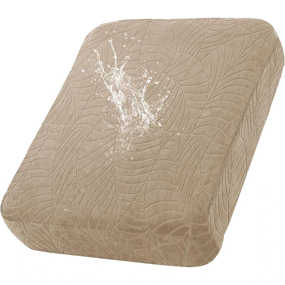 airldianer Jacquard Sofa Cushion Cover — Waterproof Stretch Protector