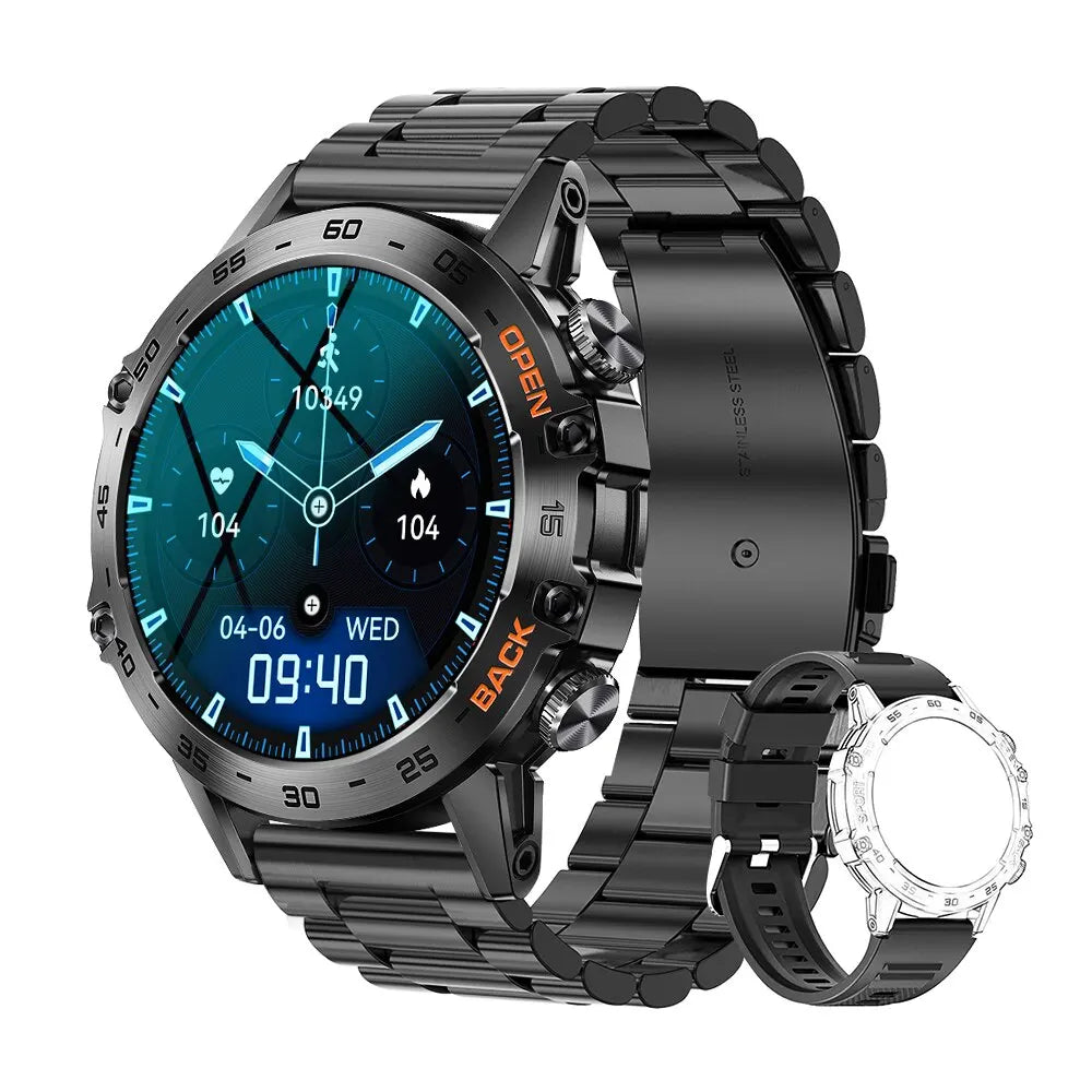 MEVADEN Luxury Men's Smart Watch — Bluetooth Calling & Fitness Tracker