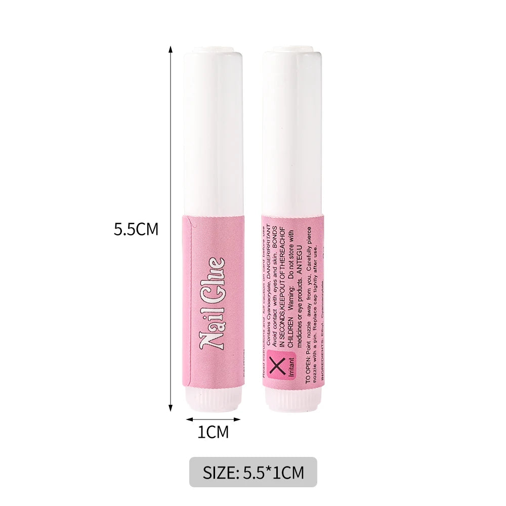 MAFANAILS Extra Strong Nail Glue — Fast Drying Adhesive for False Tips & Rhinestones