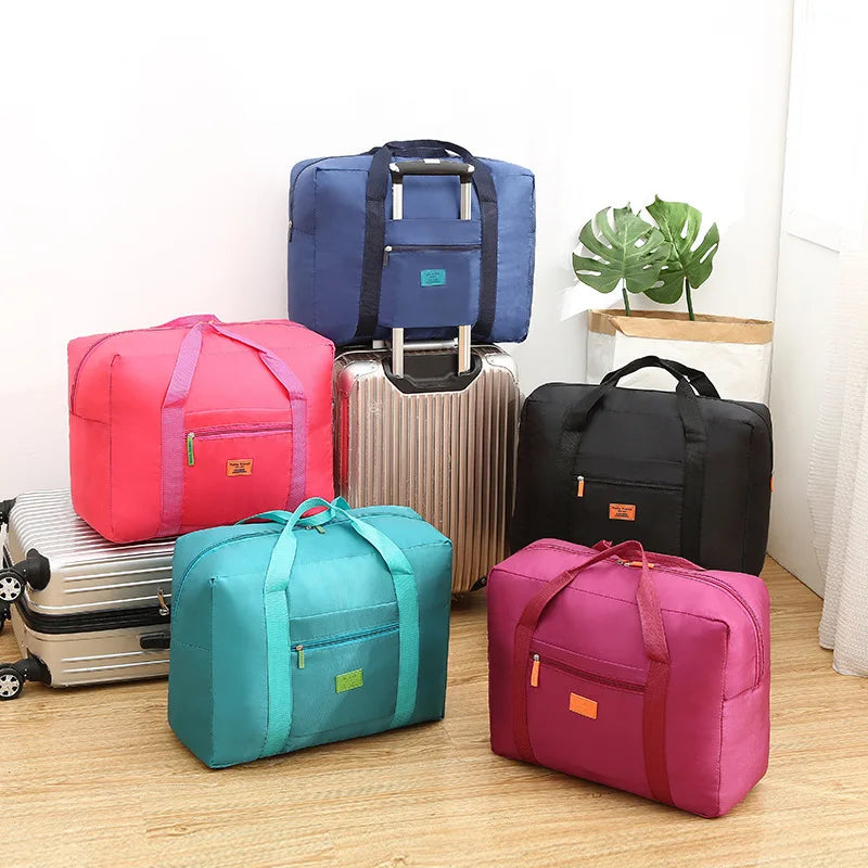 takeoak Travel Duffel Bag — Lightweight Foldable Weekender Tote