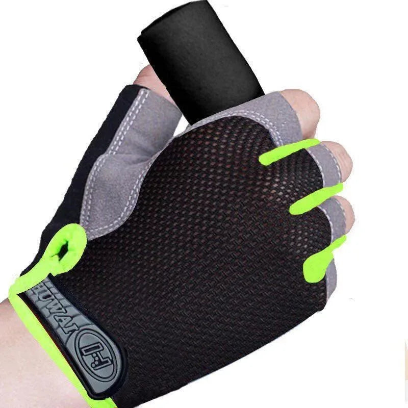 GAFASTWO Cycling Gloves — Breathable Shockproof Half Fingerless Mittens