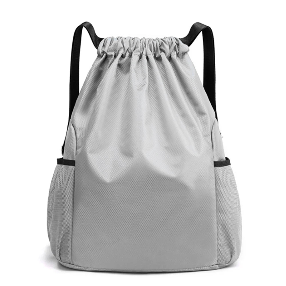 Large Capacity Drawstring Backpack — Versatile Sports & Travel Bag