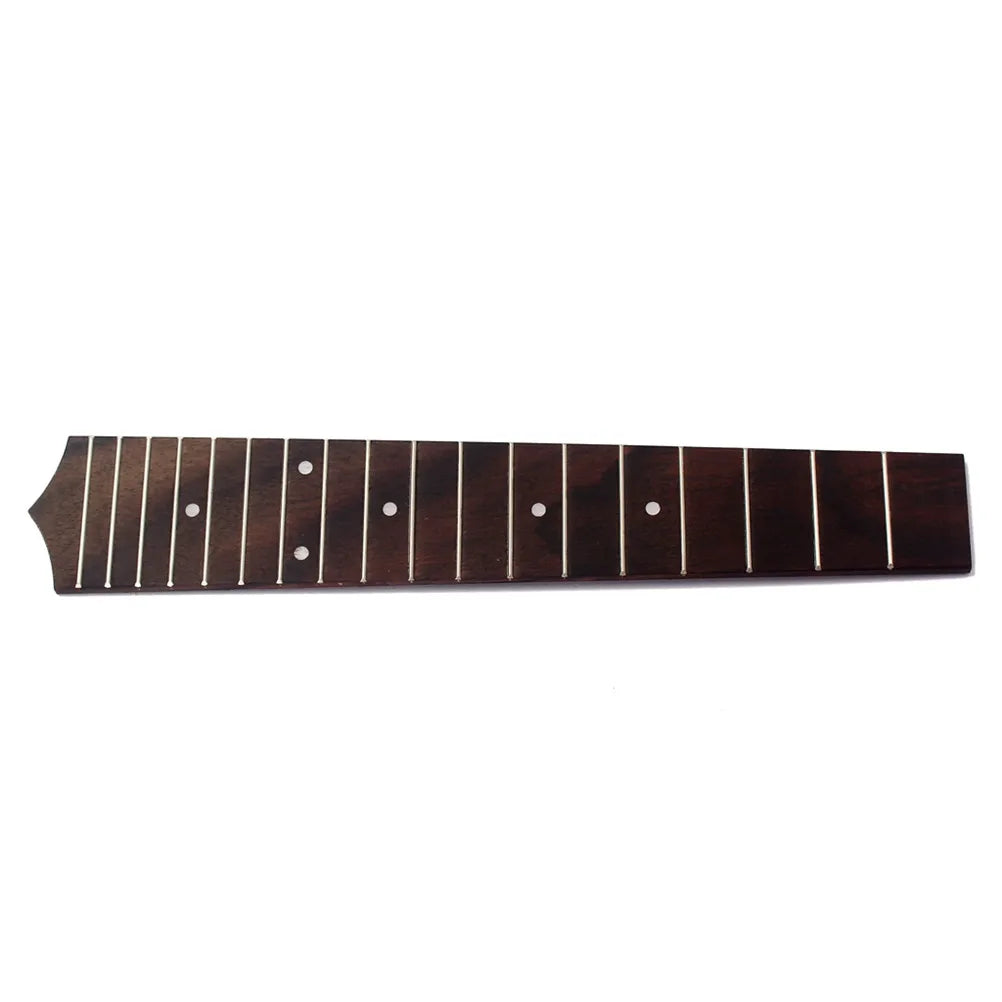Rosewood Concert Ukulele Fretboard — 23 Inch Replacement Fingerboard with 18 Frets