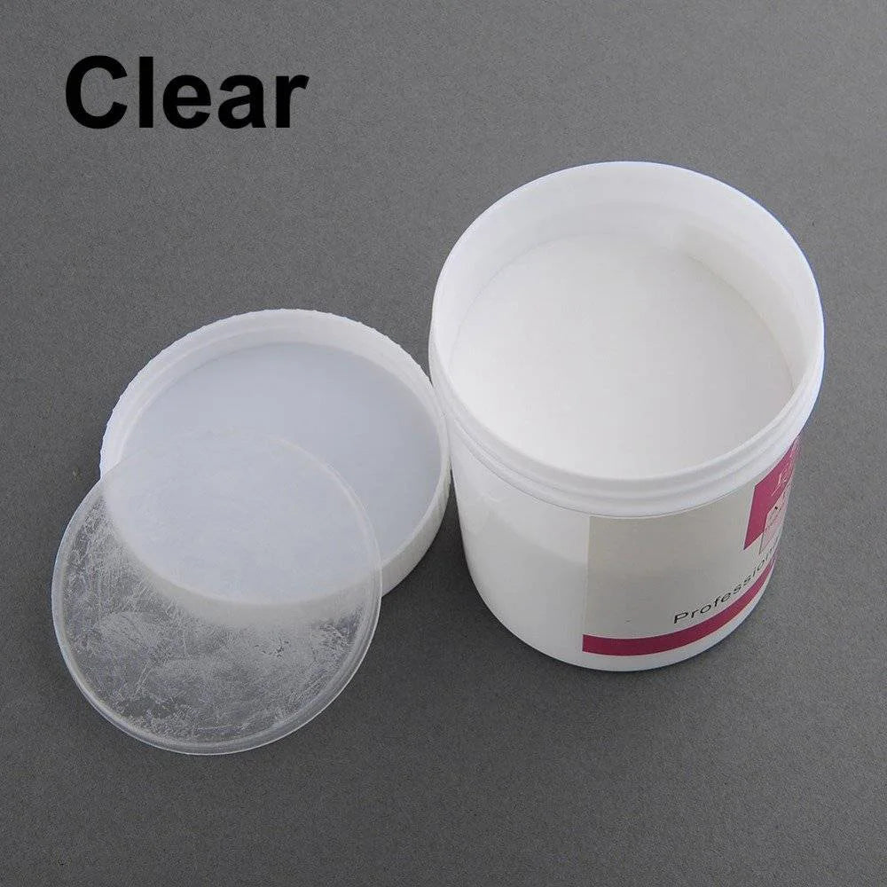 HotPress Acrylic Nail Powder — Professional Crystal Clear Polymer for DIY Art