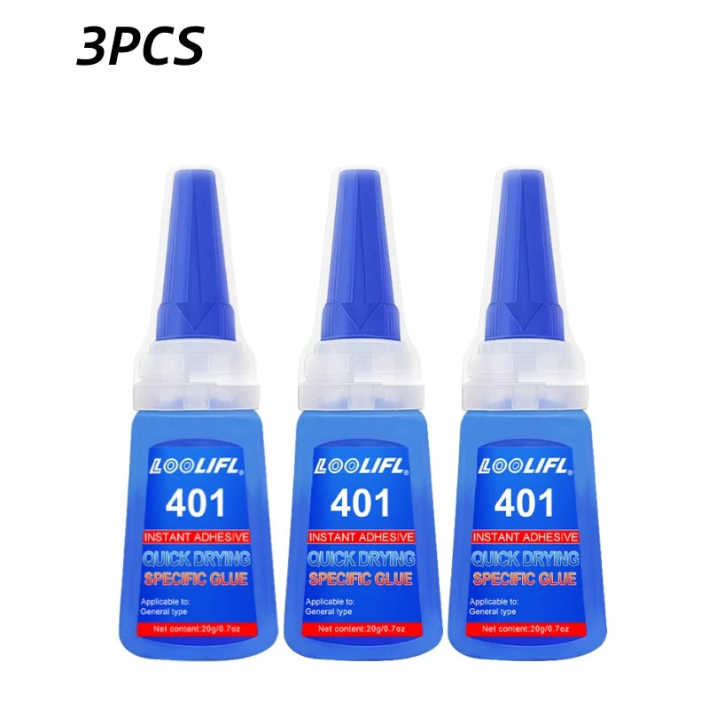 LOOLIFL Super Strong Nail Glue — Quick-Drying Instant Adhesive for DIY Manicures