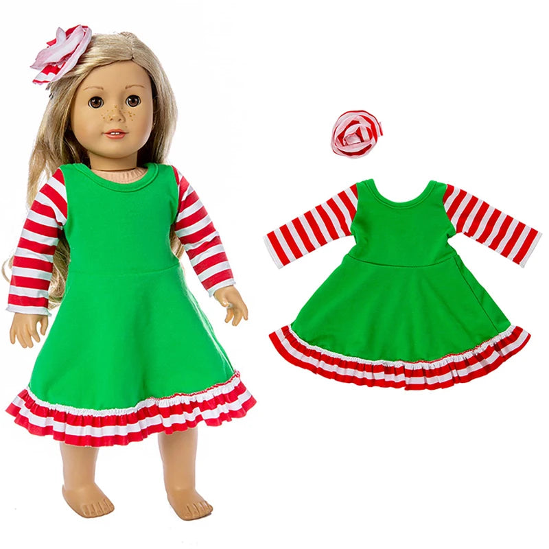 Miao Mama ai wawa Winter Doll Coat — Warm Outfit for 18 Inch Dolls