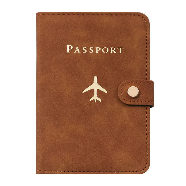 SNUGUG Travel Passport Holder — Slim Credit Card Organizer & Wallet