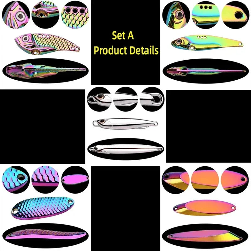 BRAVMACK Metal Fishing Lures — Vibration Sinking Bait