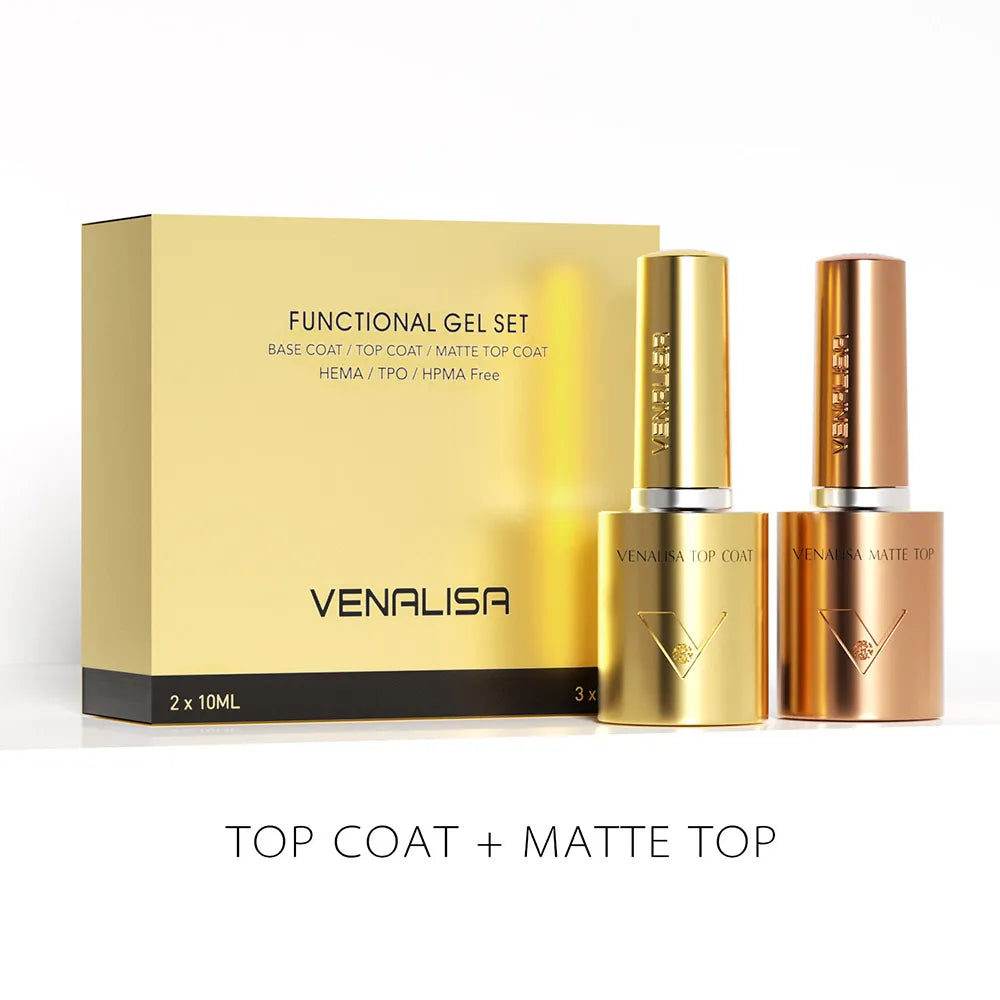 VENALISA Nail Gel Polish — HEMA/TPO Free Long Wear UV Gel