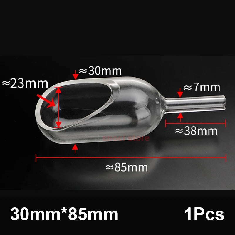 NINTH LIFE Glass Weighing Boat — Precision Laboratory Sample Container