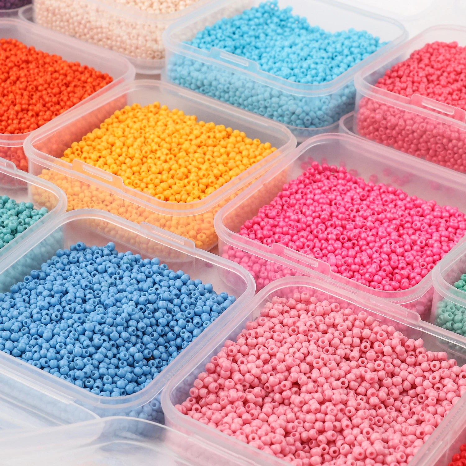 Czech Glass Seed Beads — 4000pcs Loose Spacer Beads for DIY Jewelry