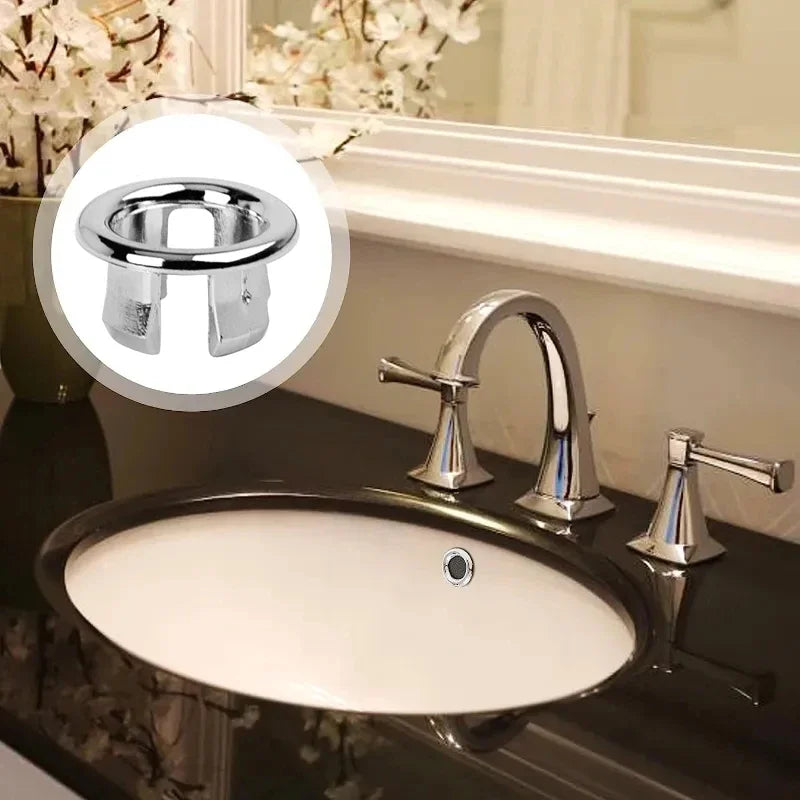 Sink Overflow Cover — Plastic Replacement Ring