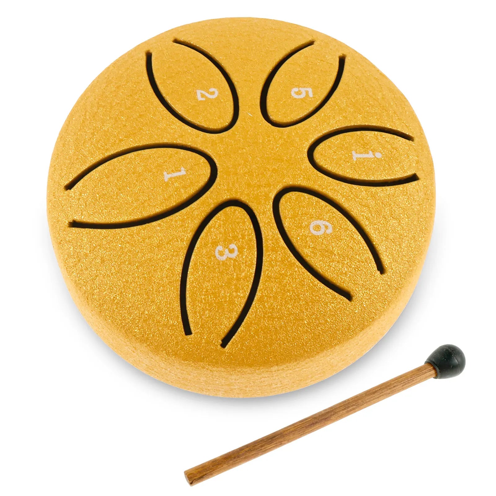 Steel Tongue Rain Drum — Outdoor Musical Garden Decor & Percussion