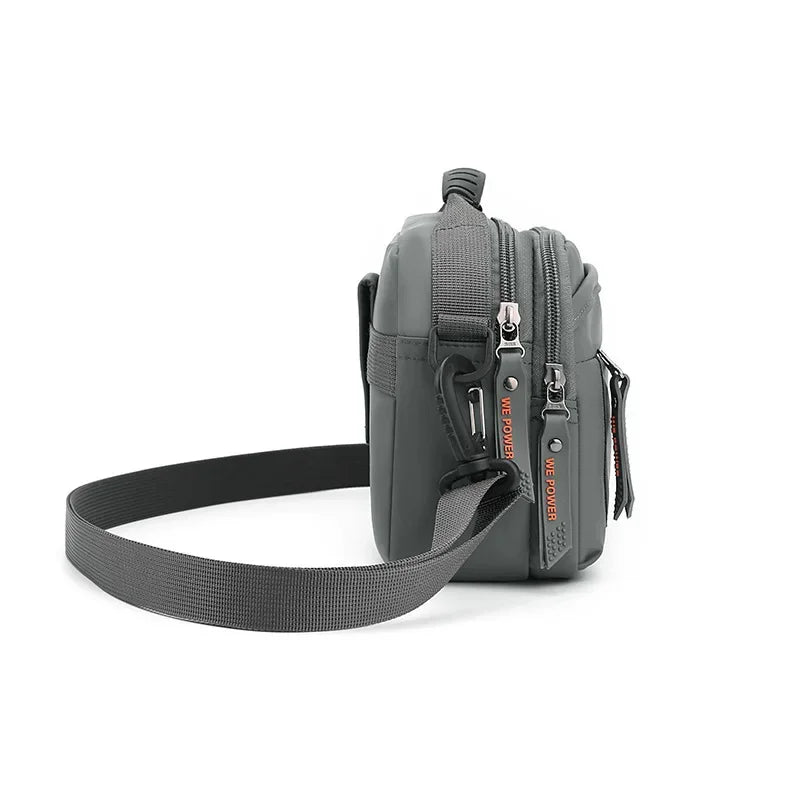 Men's Casual Messenger Bag — Multifunctional Travel Crossbody Bag