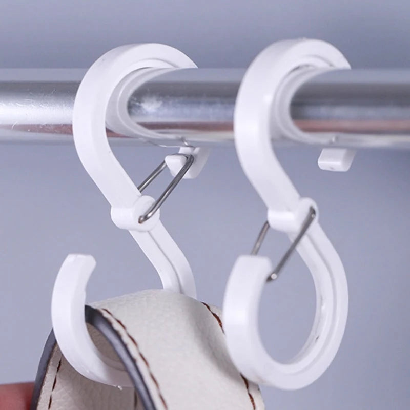 Multifunctional S-Shape Hanger Hooks — Durable Home & Kitchen Organizer