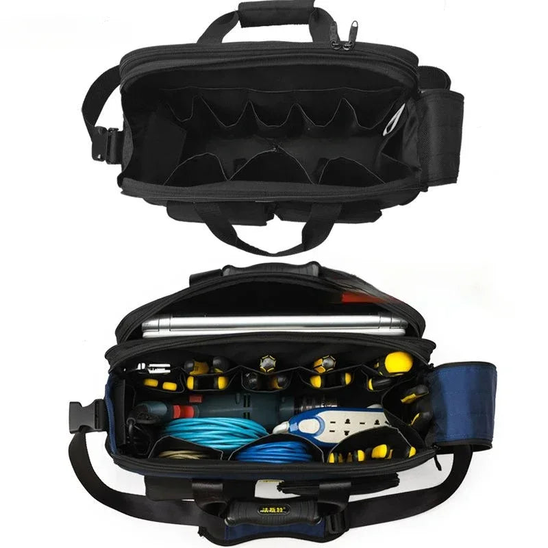 Professional Electrician Tool Bag — Heavy Duty Organizer & Carrier