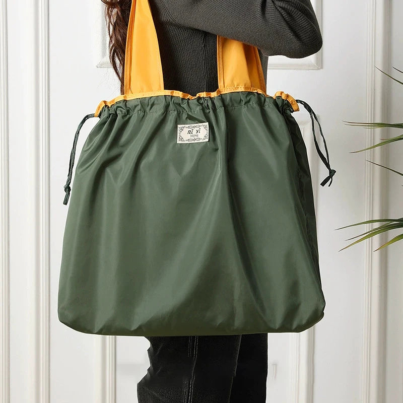 KindFuny Reusable Shopping Bag — Large Capacity Foldable Storage Tote