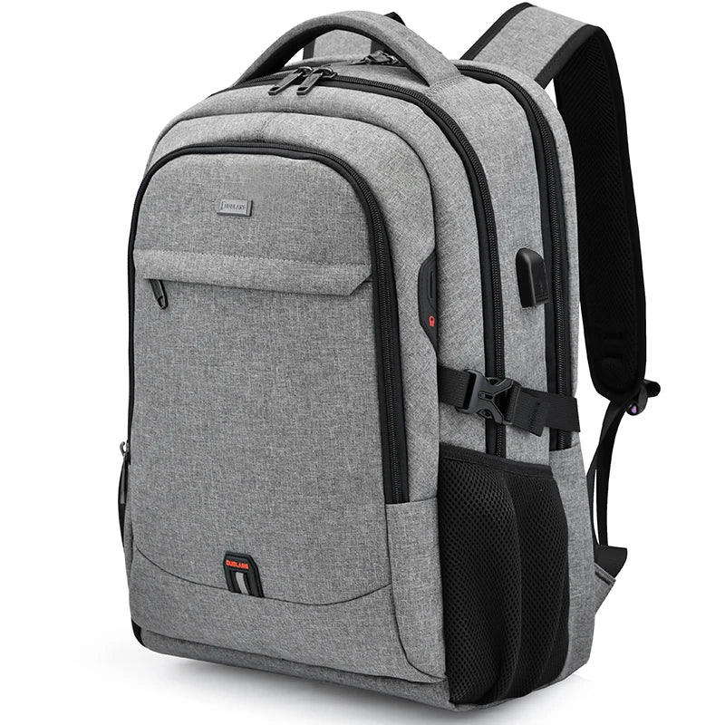 Large 17.3 Inch Laptop Backpack — Waterproof Business & College Bag