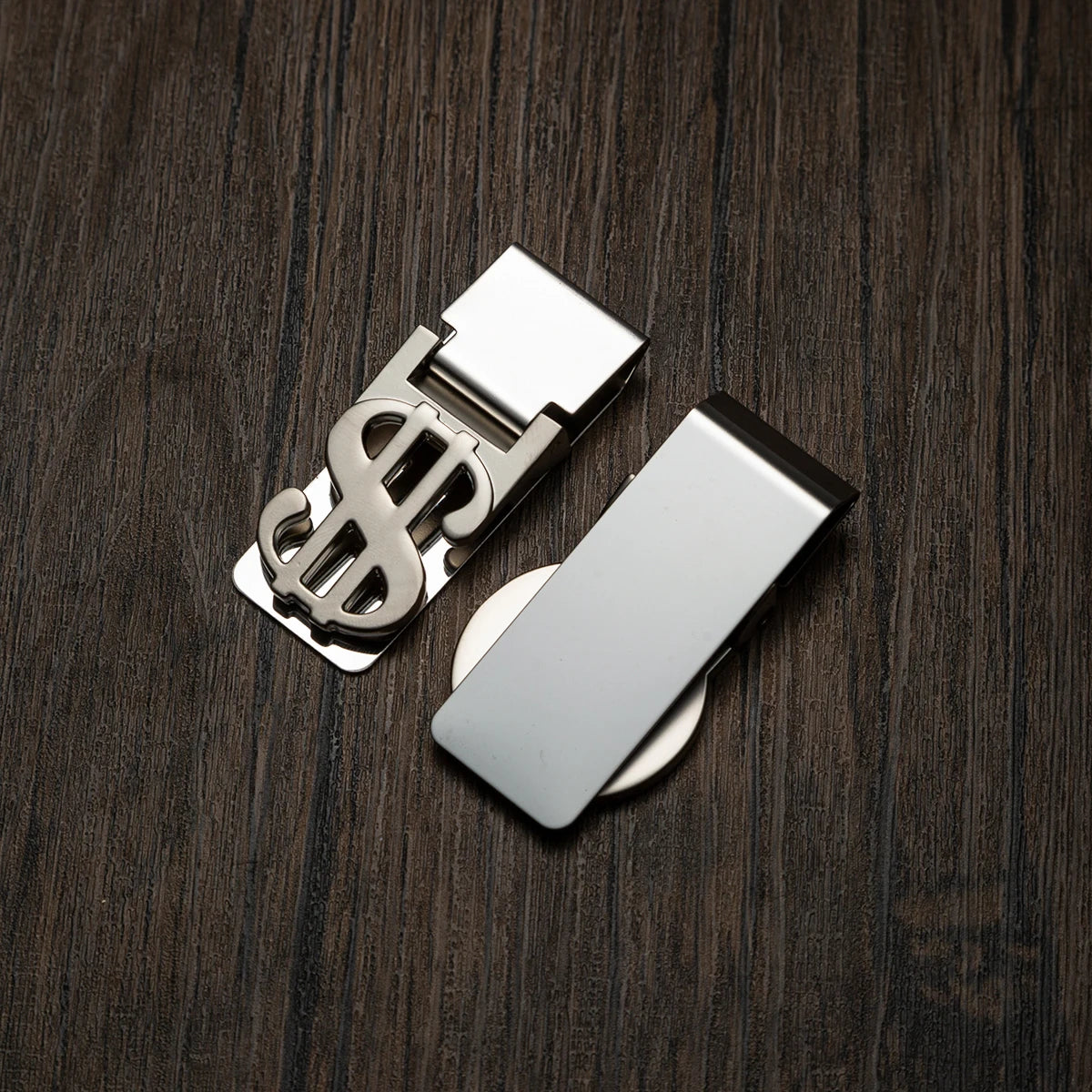 Minimalist Money Clip — Slim Cash and Credit Card Holder for Men