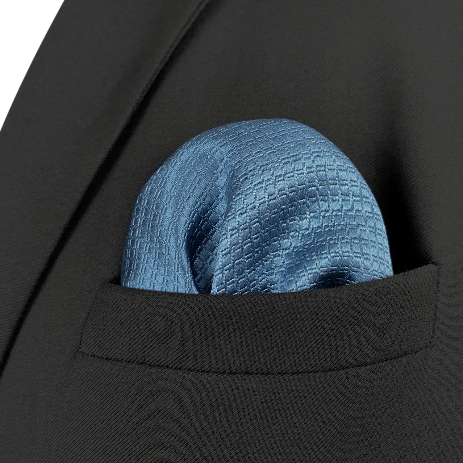 shlax&wing Men's Paisley Pocket Square — Elegant Microfiber Handkerchief for Suits