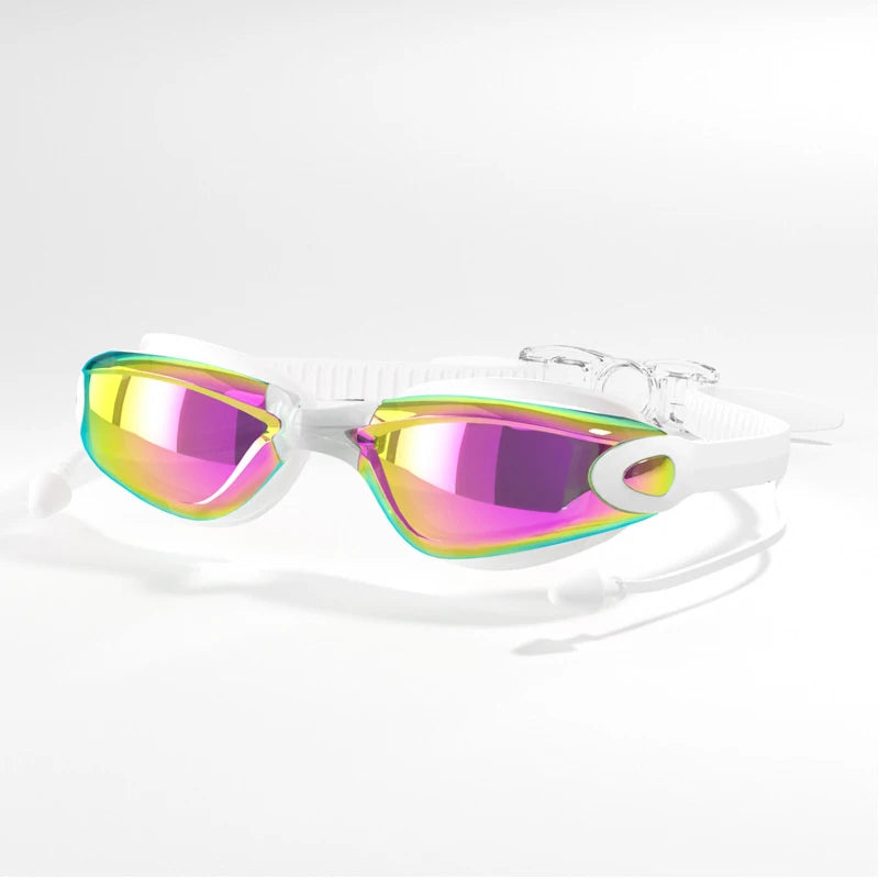 Professional Anti-Fog Swimming Goggles — Waterproof HD Vision Eyewear