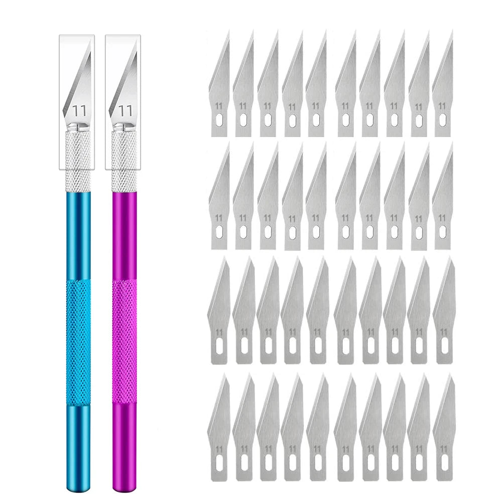 Fbiannely Metal Engraving Knife Kit — Precision Craft Cutter with Replacement Blades