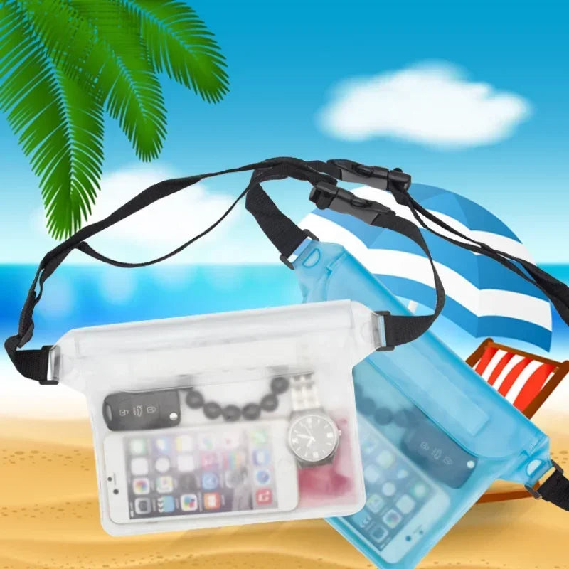 dawndesslo Waterproof Waist Bag — Dry Pouch for Diving, Swimming, and Rafting