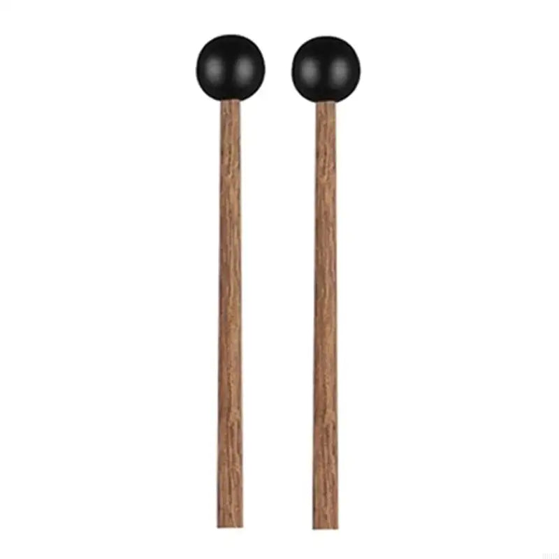 Steel Tongue Drum Mallets — Rubber Head Percussion Sticks with Handle