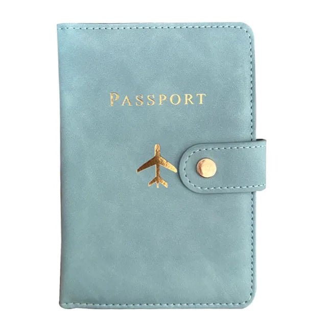 SNUGUG Travel Passport Holder — Slim Credit Card Organizer & Wallet