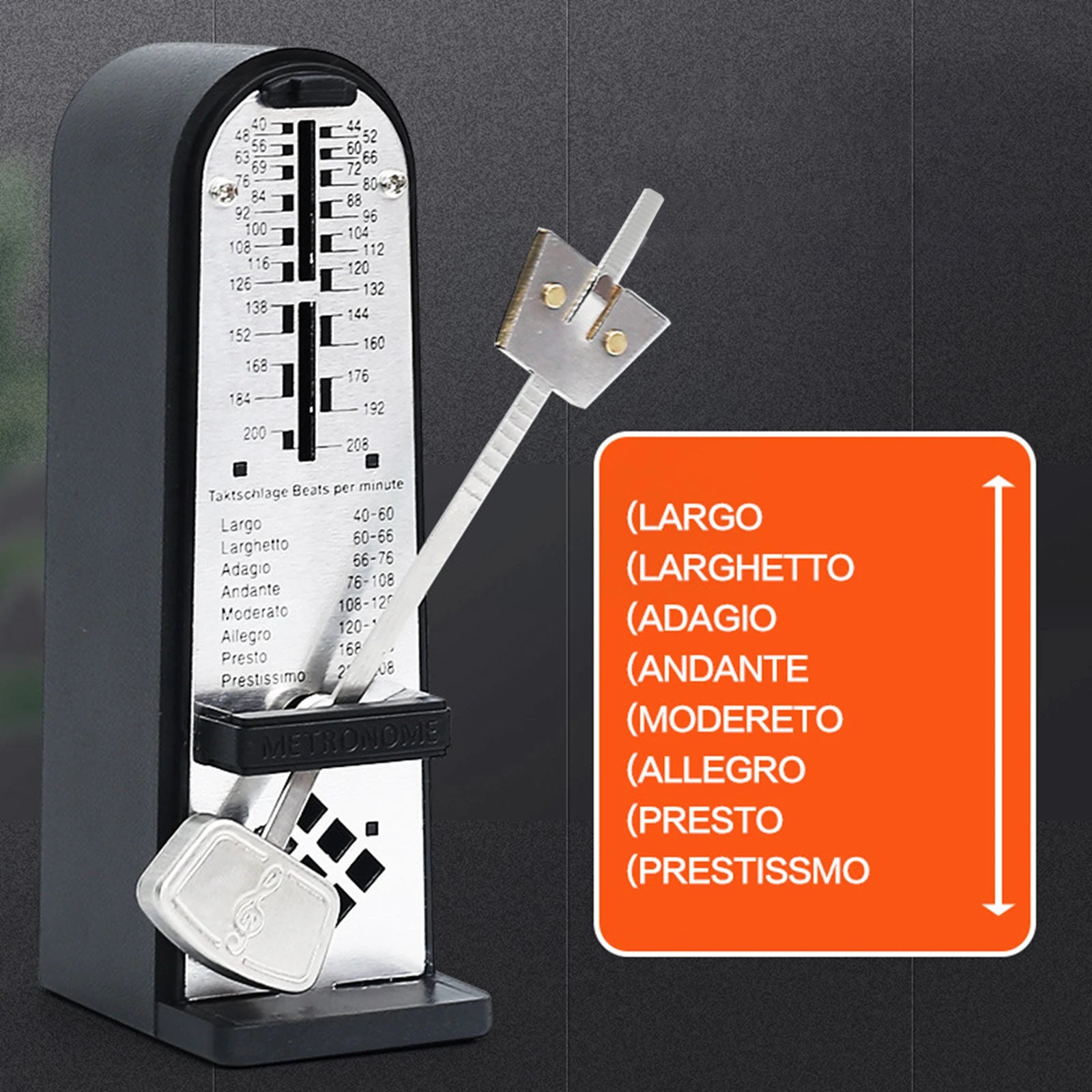 Mechanical Metronome — Precise Rhythm Tool for Musicians
