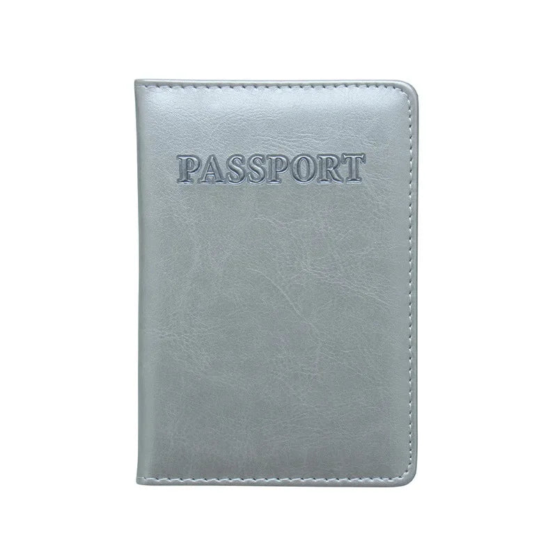 baellerry PU Leather Passport Cover — Travel Wallet with Card Holders