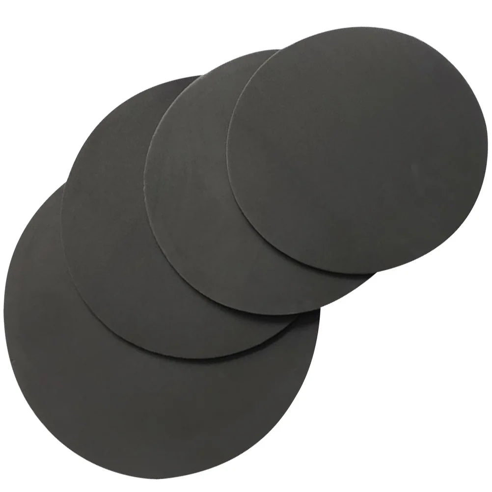 4-Piece Drum Practice Pad Set — Silent Percussion Mute Kit for Noise Reduction