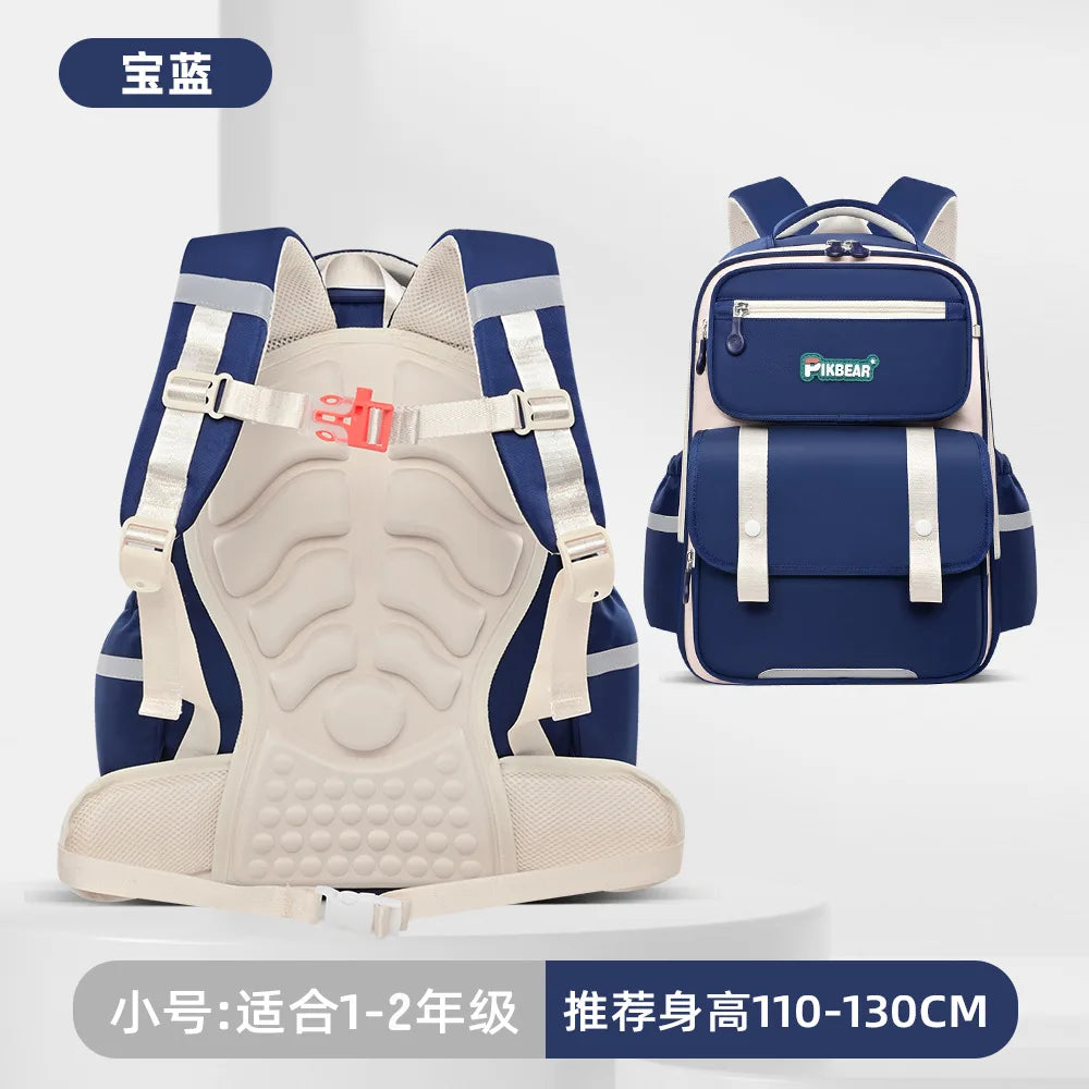 SOATIM Kids School Backpack — Waterproof Oxford Fabric Book Bag