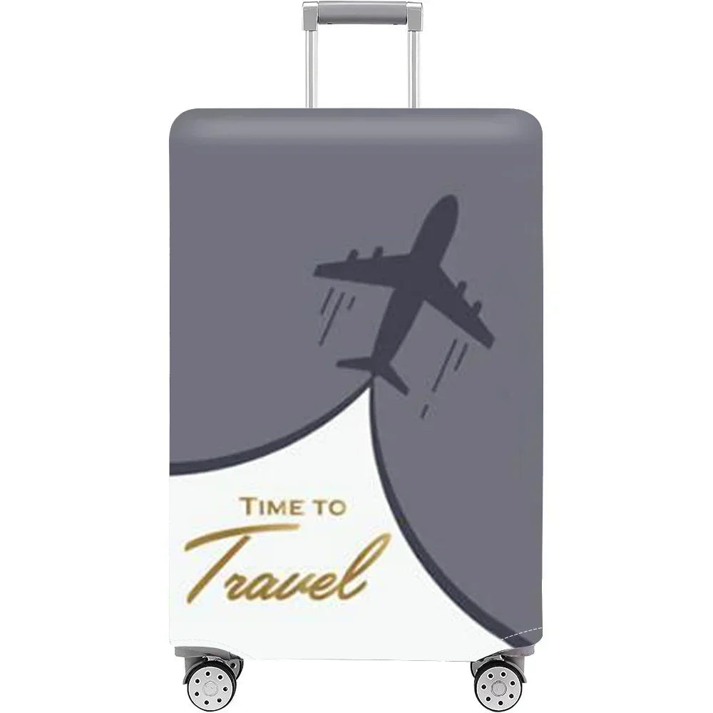 Stretch Fabric Luggage Cover — Protective Suitcase Protector for Travel