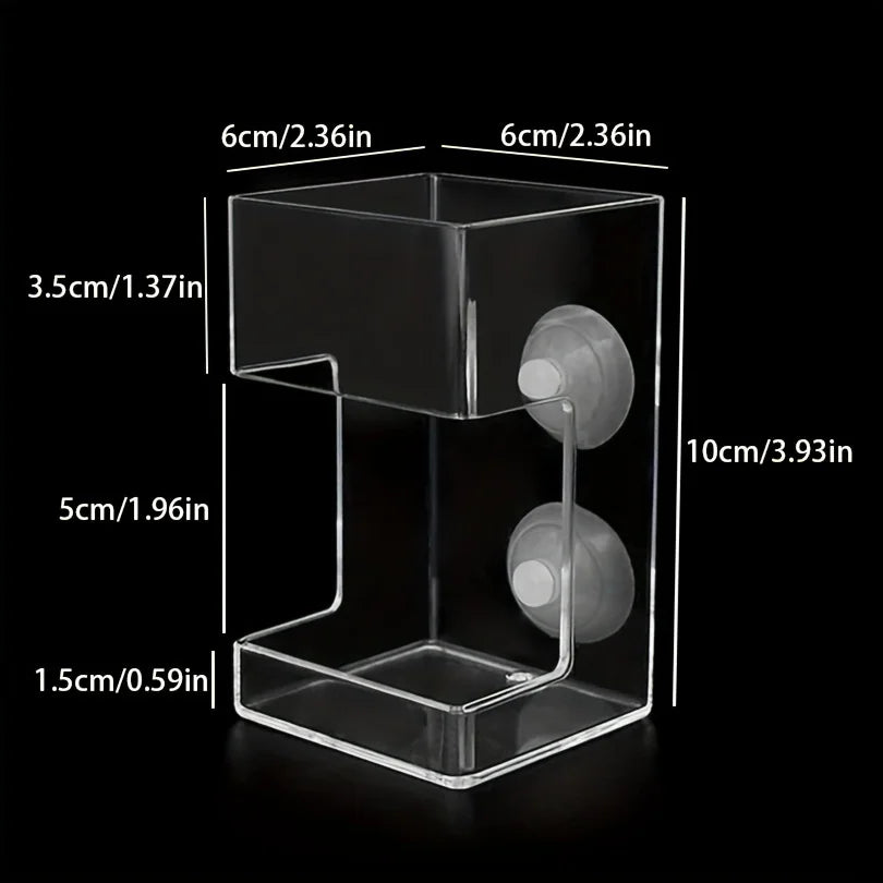 Non-Slip Aquarium Feeder Ring — Floating Food Container for Fish Tanks