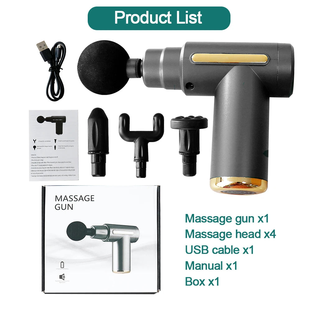 OPSLEA Mini Muscle Fascia Gun — Deep Tissue Massager for Recovery