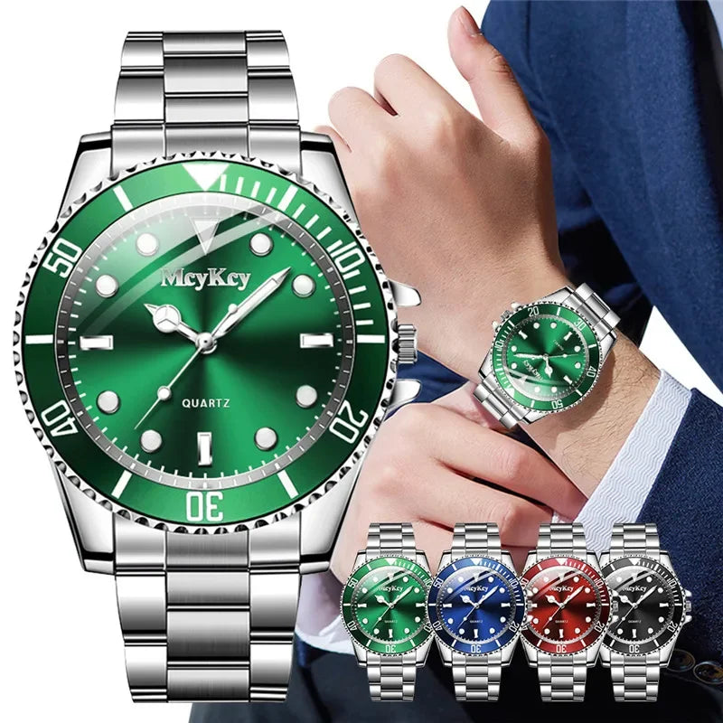 Surprise Mystery Quartz Watch — Fashionable Men's Business & Casual Wristwatch