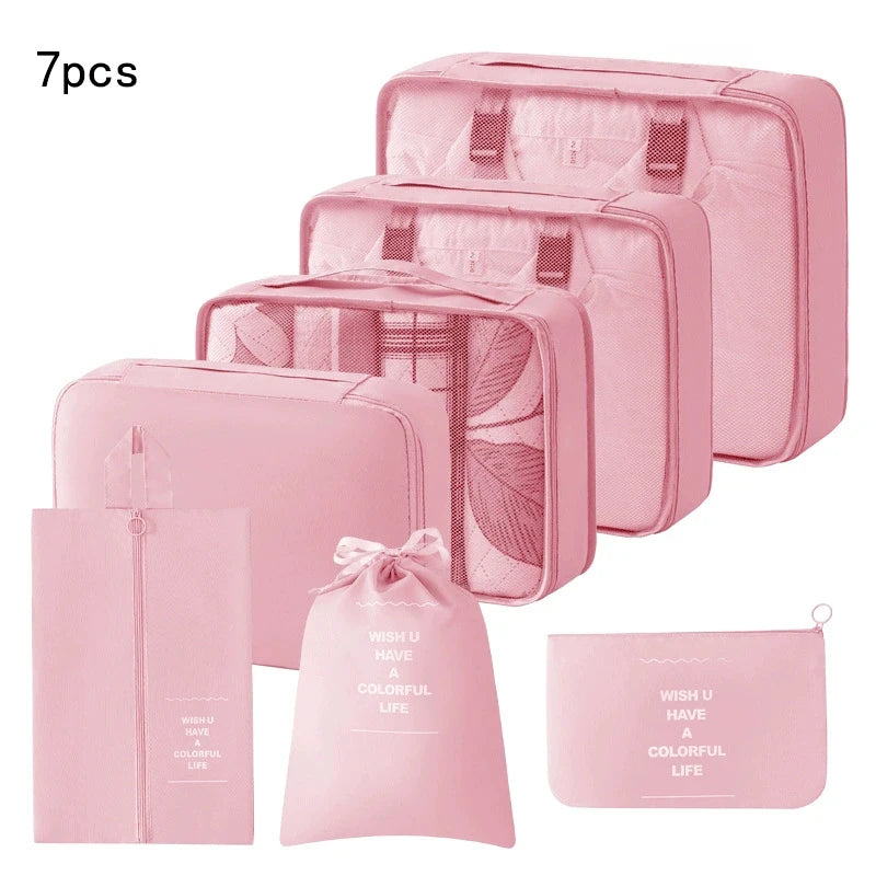 Travel Packing Cube Sets — Luggage Organizers for Suitcases and Backpacks