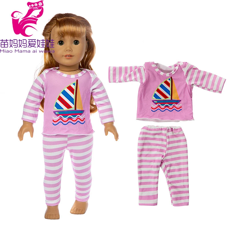Miao Mama ai wawa Leopard Print Doll Outfit — Stylish Clothing & Hat Set