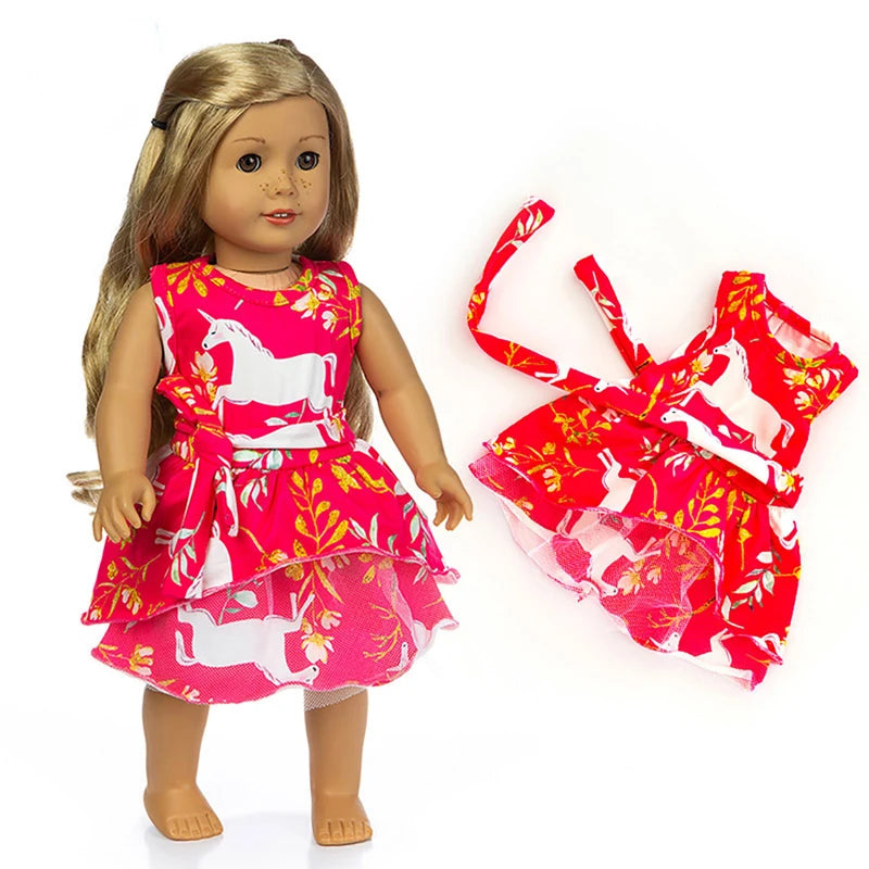 Miao Mama ai wawa Winter Doll Coat — Warm Outfit for 18 Inch Dolls
