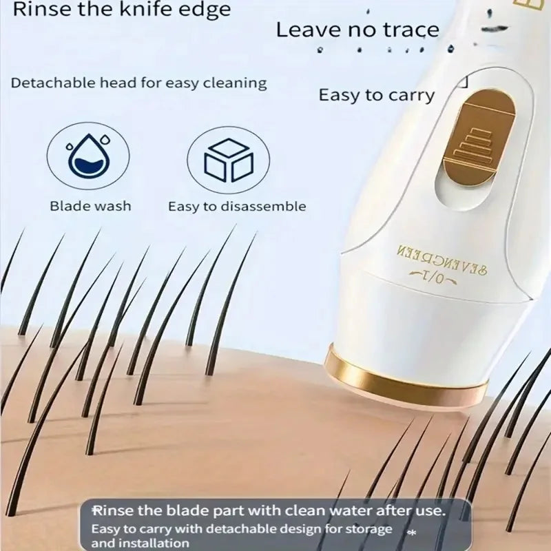 3-in-1 Multi-Functional Hair Trimmer — USB Rechargeable Grooming Tool