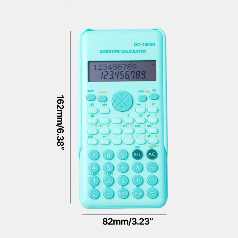 Scientific Function Calculator — 240 Functions with Hard Protective Case