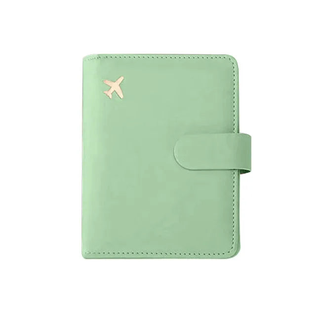 SNUGUG Leather Passport Holder — Waterproof Travel Wallet & Card Case