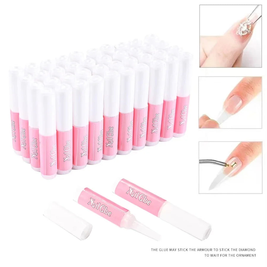 handaiyan Super Strong Nail Glue Set — Long Lasting Adhesion for False Nails