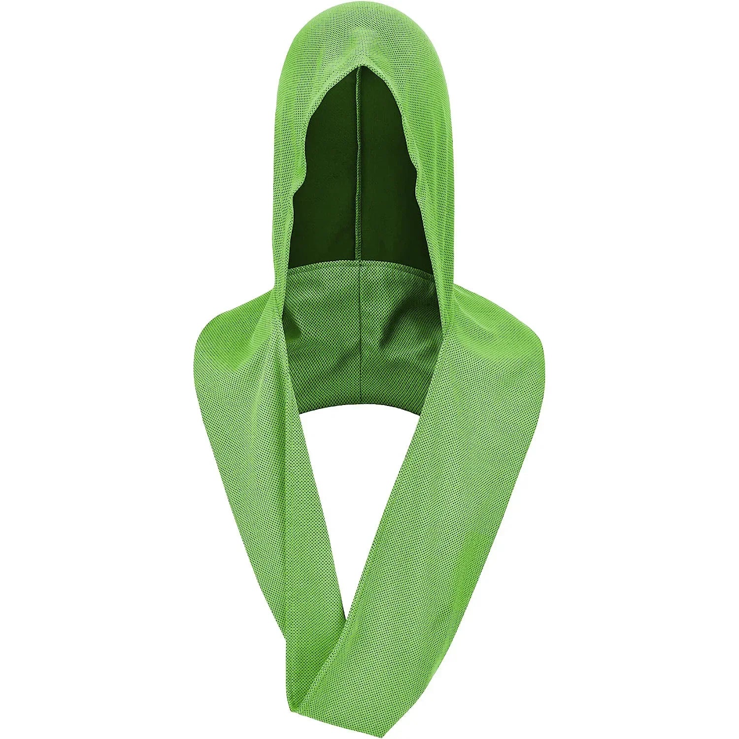 Cooling Hoodie Towel — Lightweight Microfiber Neck Wrap for Sports