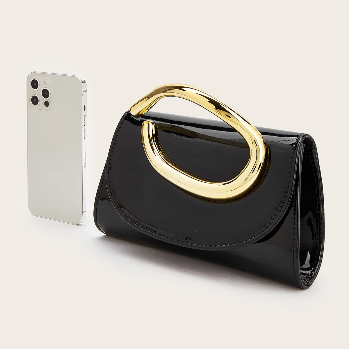 Women's Evening Clutch Bag — Elegant Handheld Purse for Weddings & Parties