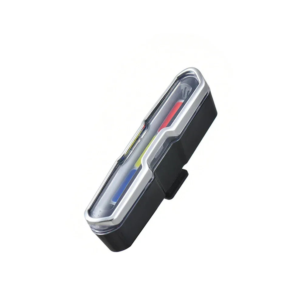 USB Rechargeable Bicycle Taillight — Waterproof Dual Color LED Safety Light