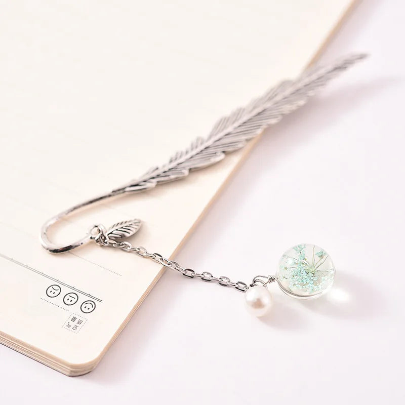 Pelsone Metal Cartoon Bookmark — Decorative Student Stationery Gift