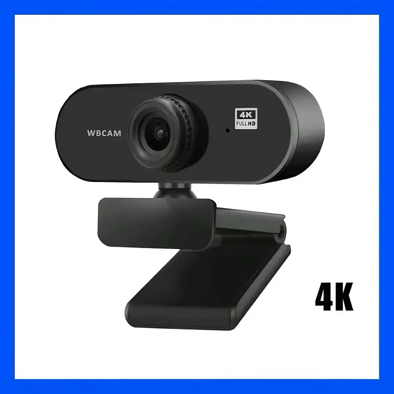 HD 1080P Webcam With Built-In Microphone — Plug and Play Computer Camera
