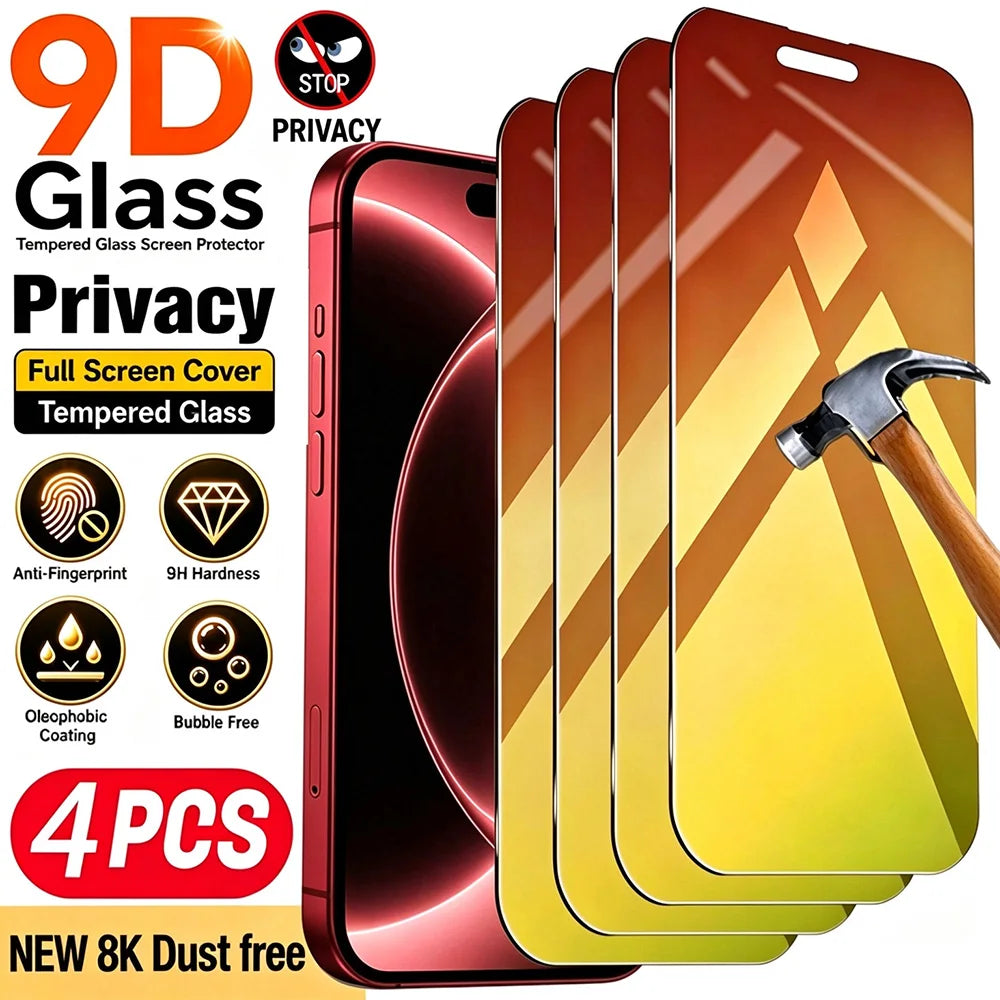 NNBILI Anti-Blue Light Screen Protectors — Privacy & Glare Protection